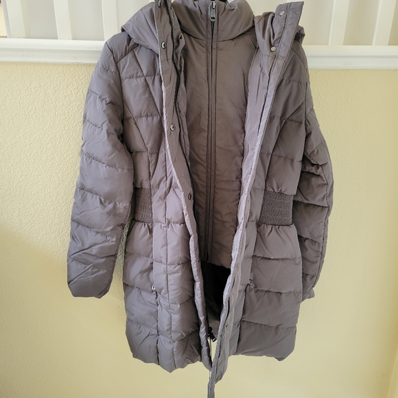 Cole Haan Signature Hodded Down & Feather Jacket - Picture 7 of 15